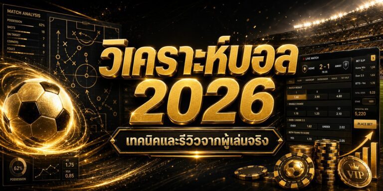 วิเคราะห์บอล เทคนิคและรีวิวจากผู้เล่นจริง