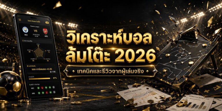 วิเคราะห์บอล ล้มโต๊ะ เทคนิคและรีวิวจากผู้เล่นจริง